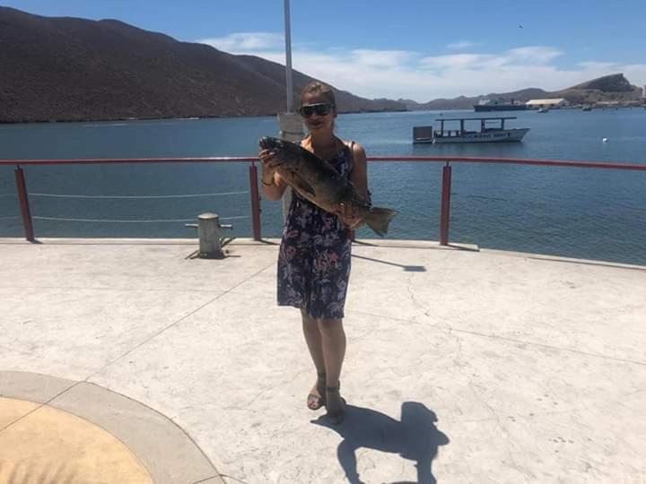 Tortuga Hostel Topolobampo Eksteriør bilde