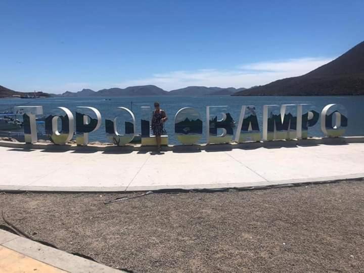 Tortuga Hostel Topolobampo Eksteriør bilde