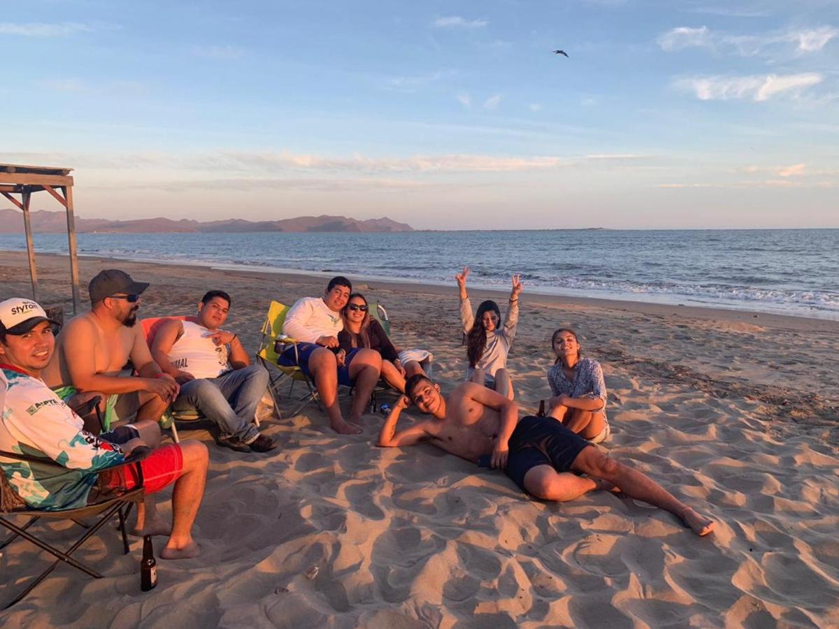 Tortuga Hostel Topolobampo Eksteriør bilde